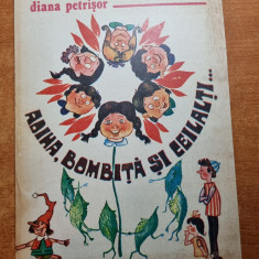 carte pentru copii - adina bombita si ceilanti - diana petrisor - din anul 1989