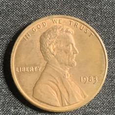 Moneda One Cent 1983 USA