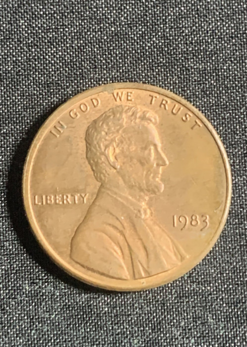Moneda One Cent 1983 USA