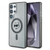 Husa MagSafe pentru Samsung Galaxy S25 Ultra S938, Karl Lagerfeld, IML Choupette&#039;s Head, Neagra