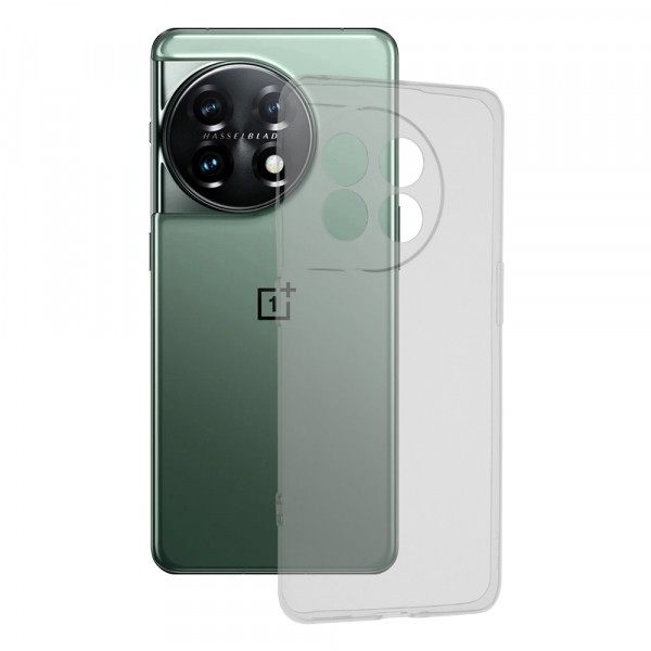 Husa pentru OnePlus 11, Techsuit, Clear, Transparenta