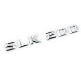 Emblema SLK 200 pentru spate portbagaj Mercedes, chrom