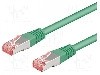 Cablu patch cord, Cat 6a, lungime 5m, S/FTP, Goobay - 93816