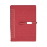 Agendă de lux Sirio Rosso, 15 x 21 cm