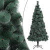 Brad de Crăciun artificial cu suport, verde, 120 cm, PET