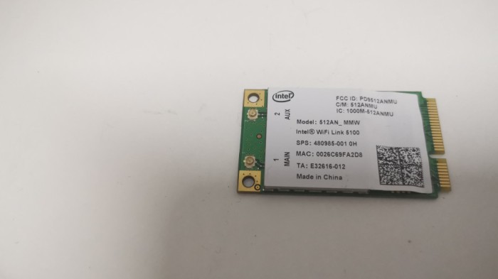 Placa Wireless Laptop intel 512AN_MMW