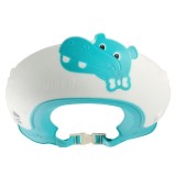 Viziera de protectie baie pentru copii, fippy, model hipopotam, dimensiune ajustabila, durabil, usor de curatat, impotriva samponului, pentru ochi si