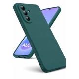Husa Soft Touch, slim, ALC Mobile, anti soc, compatibila cu Samsung Galaxy A37, Verde Inchis Tpu
