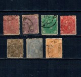 1890 - Cifra in 4 colturi, filigran stema mica, serie stampilata