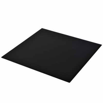 vidaXL Blat de masă din sticlă securizată, pătrat, 700 x 700 mm 244619 foto