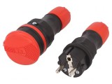 Conector Alimentare AC 250V 16A 2P PE