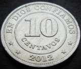 Cumpara ieftin Moneda exotica 10 CENTAVOS - NICARAGUA, anul 2012 * cod 207, America Centrala si de Sud