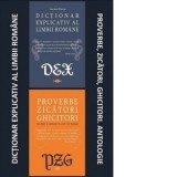 Pachet scolar (2 carti): 1. Dictionar explicativ al limbii romane; 2. Proverbe, zicatori, ghicitori - Lucian Pricop