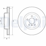 DELPHI BG9154C Disc frana
