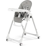 Scaun de masa Peg Perego Prima Pappa Zero Follow Me, Gri