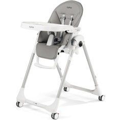 Scaun de masa Peg Perego Prima Pappa Zero Follow Me, Gri