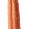 Dildo Realistic 2-in-1, Natural, 28 cm