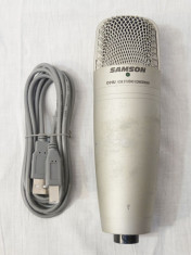 Microfon profesional USB Samson C01U USB Studio Condenser foto