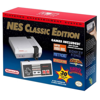 Nintendo mini ORIGINAL HDMI MODEL CLV-001 NES Classic edition 30 jocuri colectie foto