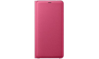 Husa de protectie Samsung A9 2018 Wallet Cover Pink, Blue foto