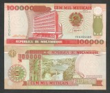 MOZAMBIC / MOZAMBIQUE 100000 100.000 METICAIS 1993 UNC [1] P-139 , necirculata