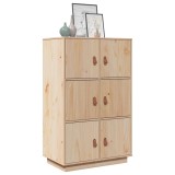 VidaXL Dulap &icirc;nalt, 67x40x108,5 cm, lemn masiv de pin