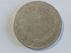 Moneda argint 5 franci 1831 M Franta(18026) foto