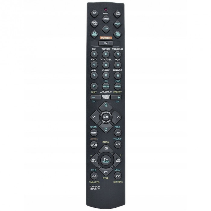 Telecomanda pentru Yamaha RAV206 V694090US, x-remote, Negru