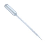 Pipeta tip Pasteur, Zamo&Acirc;&reg;, Dropper, Gradatie 0.25-1.00ml, Inaltime 88mm, Culoare Transparenta