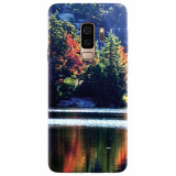 Husa silicon pentru Samsung S9 Plus, Lake Minnewaska Autumn