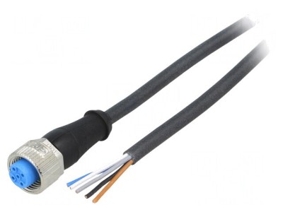 Cablu de conectare M12 PIN 5 5m IP67 125V 4A foto