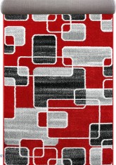 Traversa Covor Cappuccino 16402 Latime 80 cm - 80x300, Rosu foto