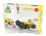 Cumpara ieftin Set de constructie 4in1 - Santier, 124 piese | Meli