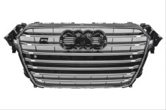Grila S4 - Audi A4 B8 (2012-2015) Negru foto