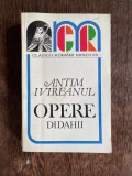 Antim Ivireanul Opere Didahii