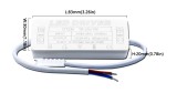 Sursa LED 230Vac 54-80Vdc 300mA 18-25W