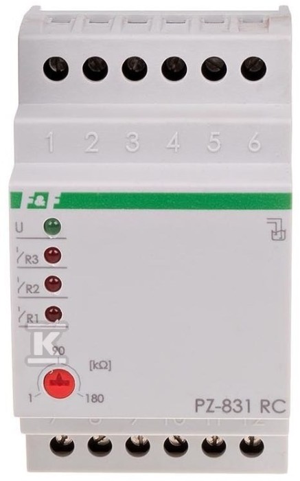 Releu Monitorizare Nivel 230VAC SPDT x3 8A PZ-831RC
