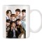 Cana alba personalizata &quot;BTS Bangtan Boys Crew Formatie&quot;, INOVATIX&reg;. 330ml