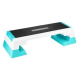 Cumpara ieftin Banca aerobic HMS Premium AS007 reglabila, alb menta, 300 kg