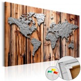 Cumpara ieftin Tablou din plută - Borders of Modernity [Cork Map] 60x40 cm