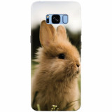 Husa silicon pentru Samsung S8 Plus, Cute Rabbit In Grass