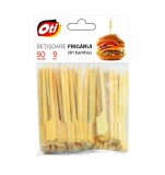 Betisoare frigarui din bambus, 9 cm, 50 buc. set