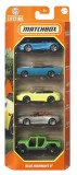 MATCHBOX SET 5 MASINUTE METALICE MBX BLUE HIGHWAYS II SCARA 1:64 SuperHeroes ToysZone, Mattel