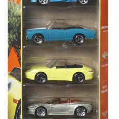 MATCHBOX SET 5 MASINUTE METALICE MBX BLUE HIGHWAYS II SCARA 1:64 SuperHeroes ToysZone