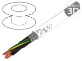 Cablu &Ouml;LFLEX&reg; CLASSIC 115 CY 4G1mm2 PVC gri 300V 500V