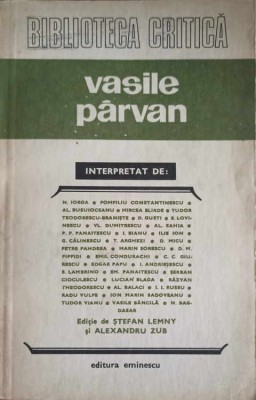 VASILE PARVAN INTERPRETAT-COLECTIV-226490 foto