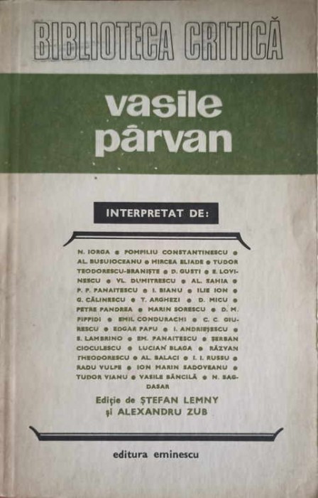 VASILE PARVAN INTERPRETAT-COLECTIV-226490