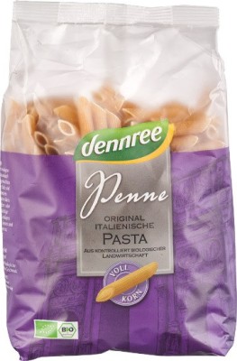 Penne din Grau Dur Integral Bio Dennree 500gr foto