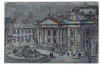 CPIB 23868 CARTE POSTALA - ORADEA - TEATRUL DE STAT, NECIRCULATA, ARGINTIE, Printata