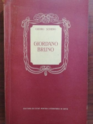 Giordano Bruno- Georg Scherg foto